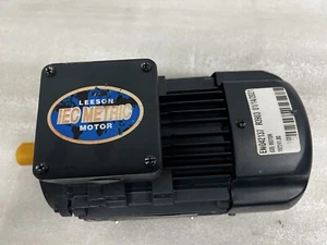 Leeson IEC Metric Motor 1 Hp 200/400V 3Ph .75kW 1740 Rpm D80 Frame - Picture 1 of 13