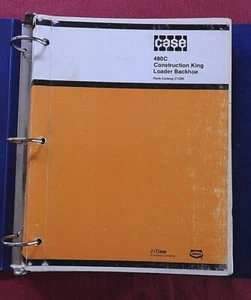 GENUINE CASE 480C CONSTRUCTION KING TRACTOR LOADER BACKHOE PARTS CATALOG MANUAL - Picture 1 of 7