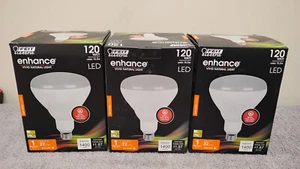 NEW Feit Electric Enhance Vivid Natural Light LED 120 WATT  Box Of 3. (03) - Picture 1 of 7