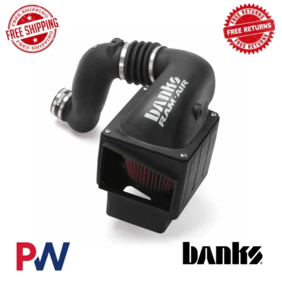 Filtro engrasado sistema de admisión de aire Ram Power Banks para Dodge Ram 2500 y 3500 2003-07 Foto 1 de 4