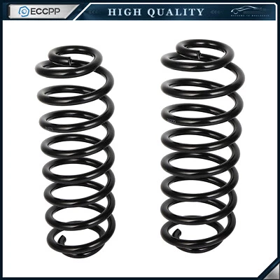 Pair Coil Spring Set for Jetta 99-06 Volkswagen Golf 1999-2005 Rear Left & Right Foto 1 de 4