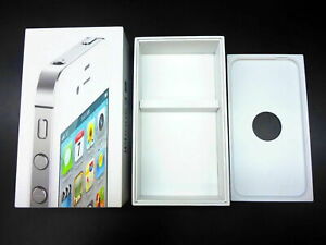 nur VERPACKUNG für iPhone 4S 64GB weiß *ohne iPhone* Box Schachtel Karton Apple