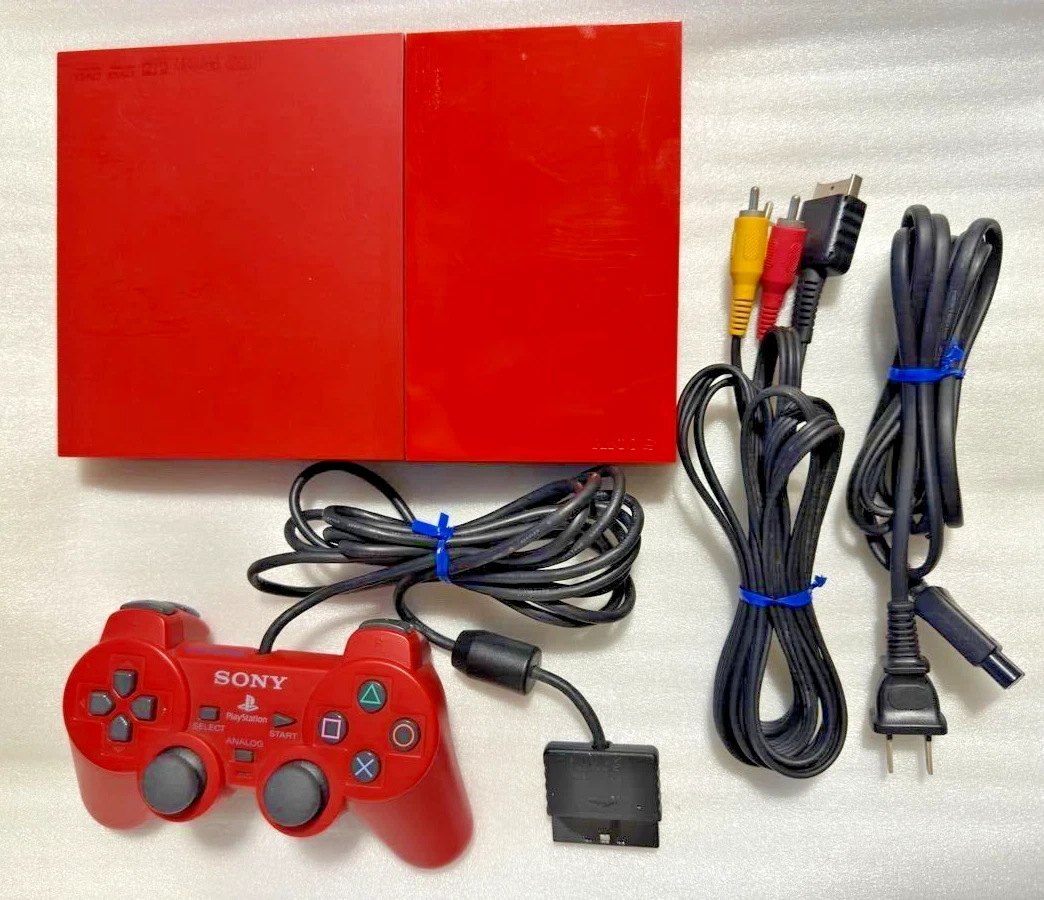 Sony PlayStation 2 NTSC-J Red Video Game Consoles for sale | eBay