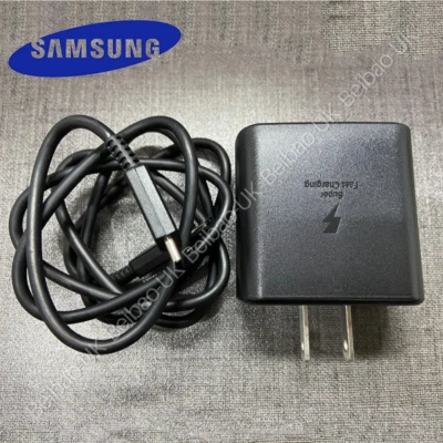 45W USB-C Fast Wall Charger+3FT Cable For Samsung S22 S23 Ultra FE Z Fold4 Flip4 - Image 1 of 4