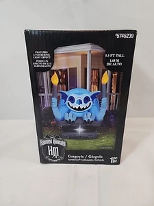 Disney Haunted Mansion Halloween Gargoyle Airblown Inflatable 5.5 ft Gemmy Light - Picture 1 of 16