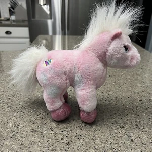Webkinz Ganz Plush Pink Pony Sparkle Horse Stuffed Animal Toy - Picture 1 of 12