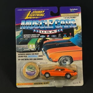 Johnny Lightning Muscle Cars USA 1970 Buick GSX Orange Series 1 1996 New On Card - Picture 1 of 7