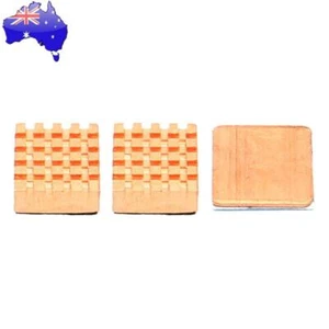 3pcs Copper Metal Heat Sink Cooler Heatsink Radiator for Raspberry Pi 3B+ 3B 2B - Afbeelding 1 van 10