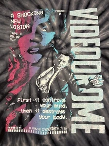 camicia videodrome horror piccola tie dye grigio cult - Foto 1 di 5