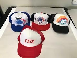4 Vintage Mützen Lot Snapback Trucker - Bild 1 von 1