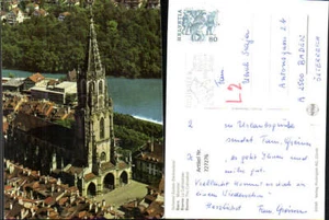 727276 Luftbild Bern Berne Münster La Cathedrale - Bild 1 von 1