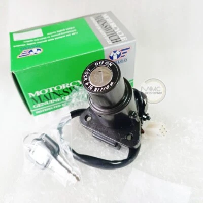 *6 WIRES* IGNITION SWITCH ASSY NEW FOR KAWASAKI AR125 KR150 KH110 KH125 - Image 1 of 4