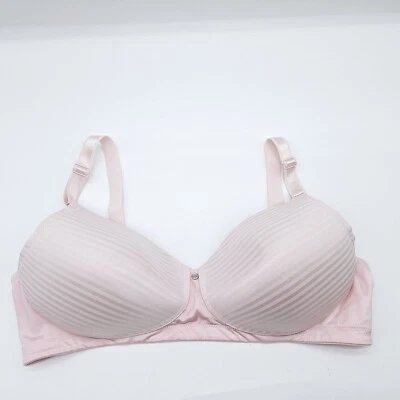 WARNER'S Secret Makeover Full Coverage WIRELESS BRA Natural Lift PINK 38D - Image 1 of 4