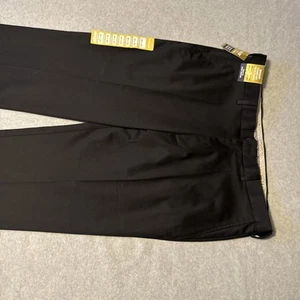 Pantalones Haggar Para Hombre 36X29 Calce Clásico HC01000 001 Negro Elástico Sarga Caqui - Imagen 1 de 13
