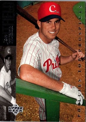 1994 Upper Deck Minors Jon Zuber #199 Clearwater Phillies Baseball Card - Image 1 of 2