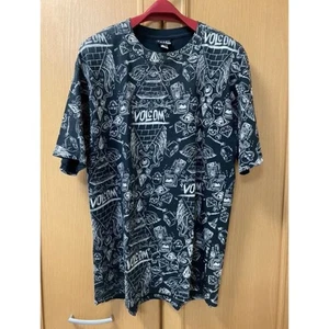 Volcom Vintage T-Shirt Illustration Allover Muster - Bild 1 von 8