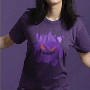 Gengar'S Eye Heather Purple T-Shirt Size S, Limited To Overseas Pokemon Center - Picture 1 of 9