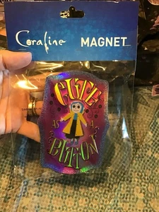 Coraline Cute As A Button Magnet NEW - Picture 1 of 2