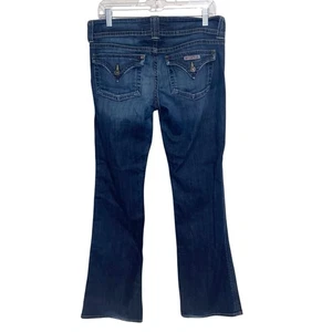 Hudson Jeans Womens 30X33 Boot Cut Stretch Flap Pocket Cowgirl USA Vtg 90s Y2K - Picture 1 of 18