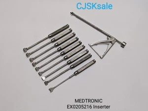 10 pcs. MEDTRONIC EX0205216 Inserter Instrument Set  (USED). - Picture 1 of 16