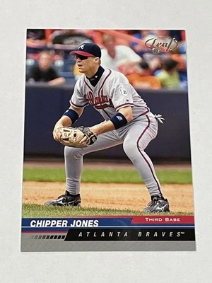 2005 Leaf Baseball #16 - Chipper Jones - Atlanta Braves - Image 1 of 2
