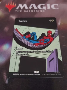 Mtg. Reprieve. Borderless. Marvel Universe Eternal-Legal. Pack Fresh  - Picture 1 of 1