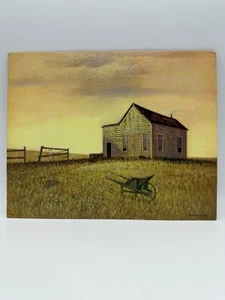 VINTAGE WINDE FINE ART PRINT PRAIRIE SCENE BY BODNER 8x10 - Picture 1 of 2
