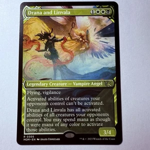 Magic The Gathering Mtg Drana und Linvala March Of The Machine Rare Near Mint - Bild 1 von 1