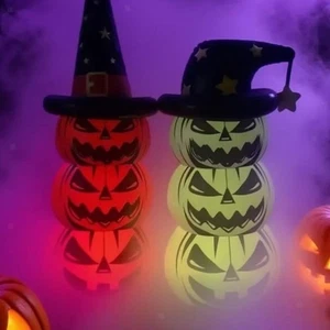Halloween Aufblasbare Kürbisse Kürbis Geist Helle LED Lichter Blow Up Halloween - Bild 1 von 14