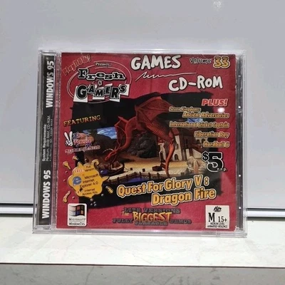 Fresh 4 Gamers Volume 33 Fresh Software Shareware CD-ROM 1990s PC Retro Gaming - Image 1 of 4