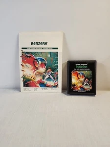 Berzerk (Atari 2600, 1982) Game Program with Instructions Manual - Picture 1 of 10