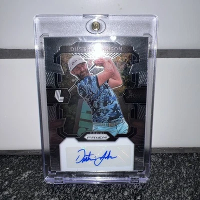 Dustin Johnson 2024 Panini Prizm LIV Golf Base AUTO #SIG-DJO Aces - Image 1 of 4