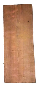OLDGROWTH REDWOOD BLANK TURNING CRAFTING WOODWORKING APPROX 18.5x7x1 IN - Picture 1 of 2