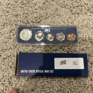 1966 United States Special 5 coin Mint Set Original Mint Packaging  - Picture 1 of 7