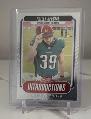 2024 Panini Absolute Introductions Philly Special Will Shipley #I-WSY RC - Image 1 of 2