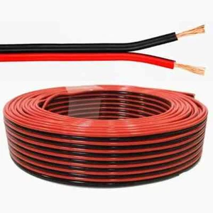 2 Core 32 Strand 0.20mm Red & Black CCA Loud Speaker Cable Wire HiFi Audio - Picture 1 of 1