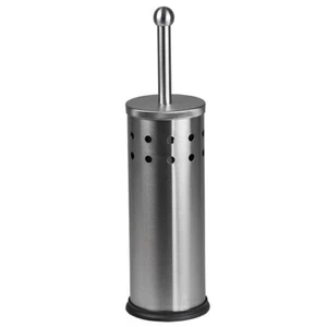 Vented Toilet Brush Set, By | Stainless Steel Toilet Bowl Brush And Holder | ... - Picture 1 of 7
