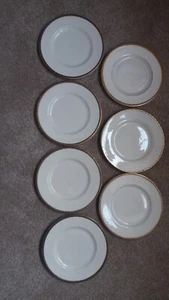 Minton St James - 7 x Salad Plate (8") - 7 plates for price of one. WORN GILD - Picture 1 of 5