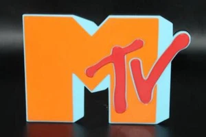 MTV 3D printed Logo Sign Wall Desk Shelf Art - Picture 1 of 7