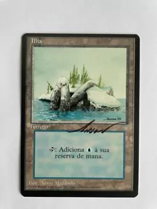 MTG ARTIST PROOF PORTUGUESE ICE AGE ISLAND NM SIGNED BY ARTIST ANSON MADDOCKS #A - Picture 1 of 6