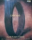 1999 FERNANDO CANOVAS Argentina Abstract Art Exhibit Original PRINT AD