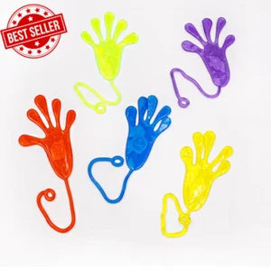 Sticky Hands Toys - Elastic Slap Palm Party Favors for Kids, Fun Novelty Gifts - Picture 1 of 7
