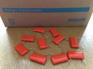Philips Condensatori Metallizzati Poliestere 0,47uF/470N 250v 10 PEZZI Z3712 - Foto 1 di 3