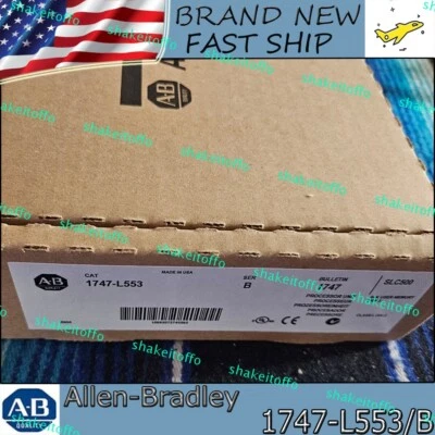 AB 1747-L553/B New AB 1747L553 SLC 5/05 64K Controller Free Shipping - Image 1 of 4