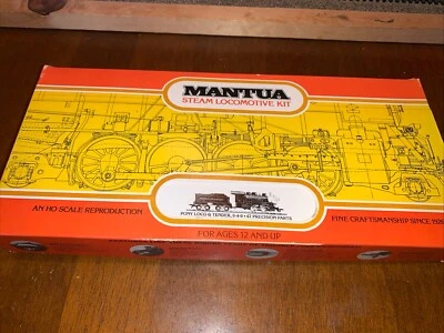 Mantua HO Scale Kit#505 0-4-0 Pony Locomotive & Tender Kit. NOS - Image 1 of 4