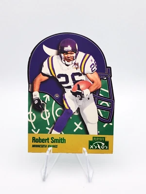 1996 Playoff Prime X's & O's Robert Smith #52 DIE CUT - Image 1 of 2