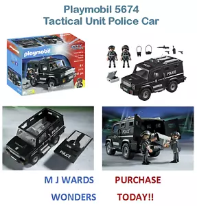 Playmobil City Action Tactical Unit Car 5674 - Bild 1 von 7