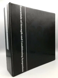 Vintage 2001 NSCA Strength Training & Conditioning Symposium Workbook w/12 Tapes - Bild 1 von 12