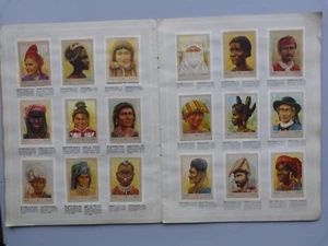 F1 BILDERALBUM DIE MENSCHLICHEN RASSEN SUPERCHOCOLAT JACQUES KOMPLETT  - Bild 1 von 10