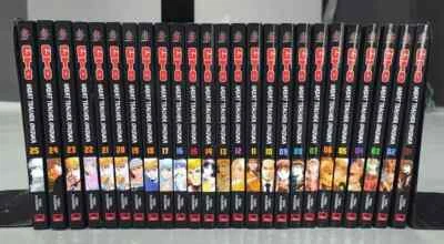 GTO: Great Teacher Onizuka Manga Volume 1-25 Complete Set English Version Comic - Image 1 of 4